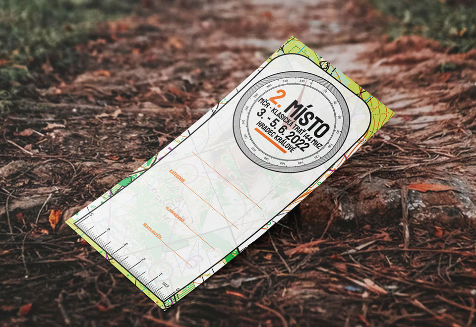 Radiový orientační běh - Diplom